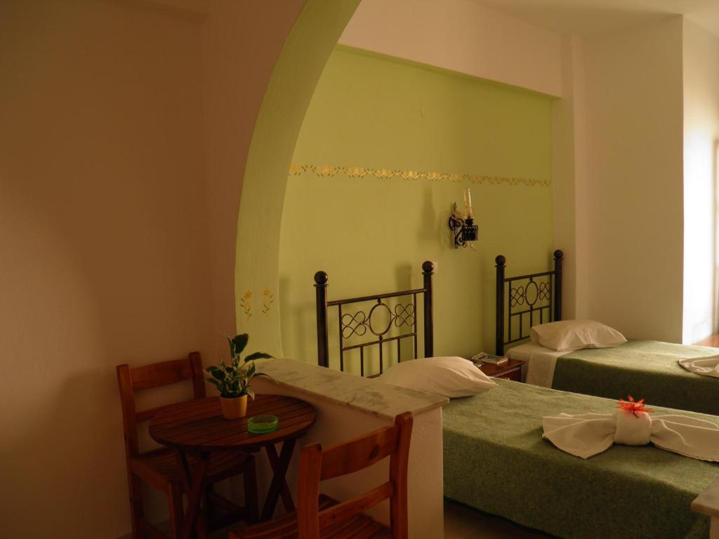 Mirsini Pansion Hotel Karterados  Ngoại thất bức ảnh