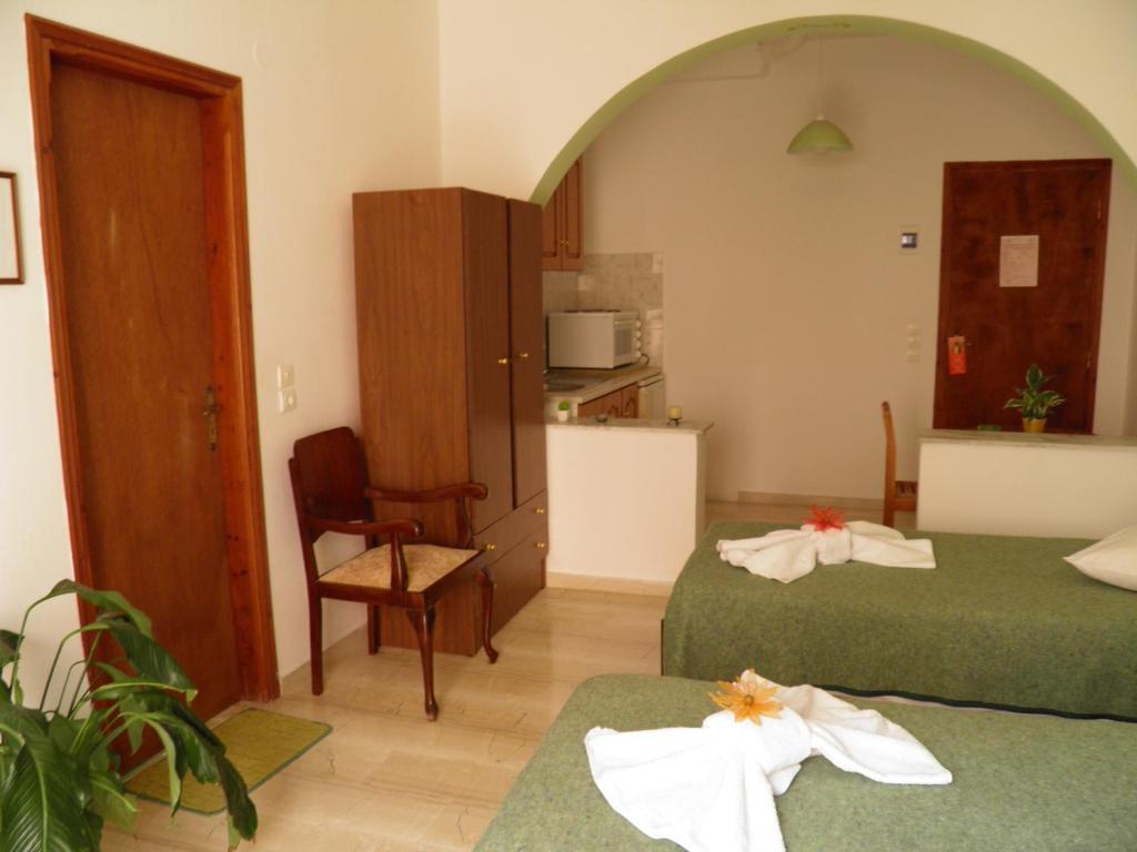 Mirsini Pansion Hotel Karterados  Ngoại thất bức ảnh